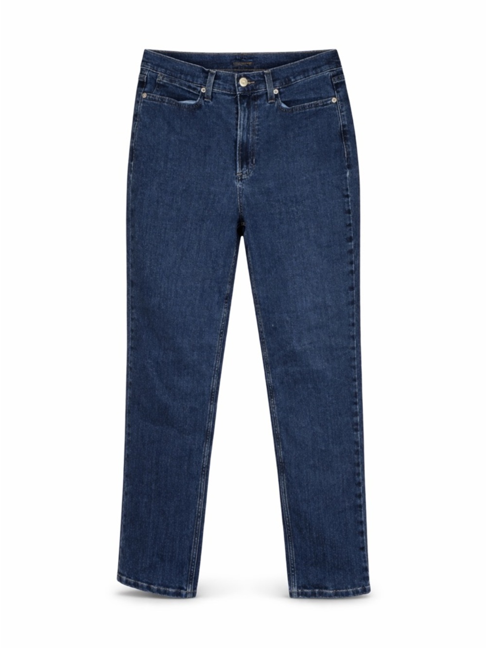 L.L. Bean Classic Fit Jeans Size 14 Dark Wash Straight Leg - Picture 3 of 10
